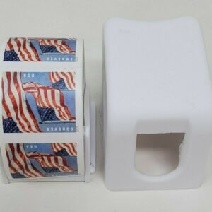 Home 2 rolls of 100 us flags (with dispensers)